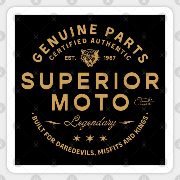 Superior Moto Sticker by Timeless Chaos